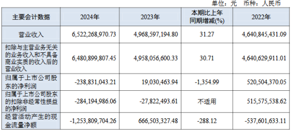 中国证券公司前100名 破发股嘉元科技2024亏2.4亿元 2019上市3募资共62.8亿