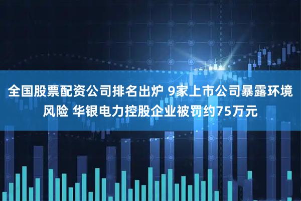 全国股票配资公司排名出炉 9家上市公司暴露环境风险 华银电力控股企业被罚约75万元